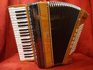 NEW Mengascini Piano Accordion Alpine IV Helikon Converter LMMM 96 From Italy