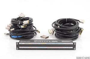 Audio Accessories WDBP-9615-SH Quick-Switch TT Patch Bay w/ Snake Cables #28086