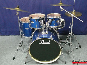 Pearl Export Drumset - 22,10,12,14" +Snare+Hardware+Cymbals auch ANDERE FARBEN
