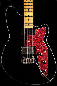 Reverend Guitars Double Agent Black Electric Guitar