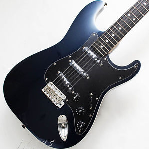 Fender Japan Aerodyne Stratocaster Gun Metal Blue Free Shipping From Japan #A2