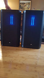 (2) Peavey RBN 112 12" 2000W Painted Wood Active PA Speakers+Ribbon Driver+DSP