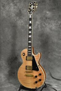 Gibson Custom/Les Paul Custom Figured Top Antique Natural w/ Hard case F/S