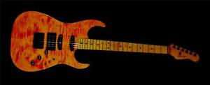CARRUTHERS The Ultimate CUSTOM GUITAR Hand built by John Carruthers. 1985. RARE+