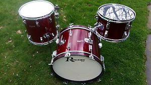 Vintage 60's Rogers 3pc Drumset 20,12,14