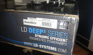 Amplificatore 2 canali LD System DP2400 X nuovo, confezione sigillata.
