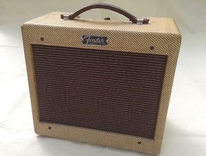 1963 Fender Tweed Champ Guitar Amplifier Amp 5F1    Time Machine