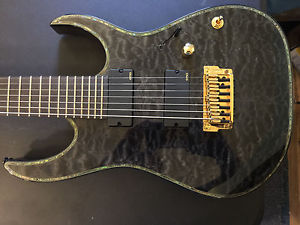 Ibanez Iron Label RG Series  7-String Electric Guitar Transparent Gray