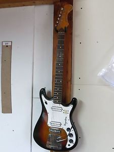 Vintage 1965 Magnatone Typhoon X-15 X-20 Electric Guitar. Made in USA.