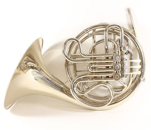 Conn 8D Nickle Silver Double Horn F/Bb