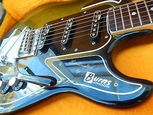 BURNS MARVIN signature guitar in Greenburst. Custom made by the late Jack Golder