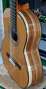 RED GUM FLAMENCO GUITAR JUAN MONTES  SPANISH GUITAR CASE 2017