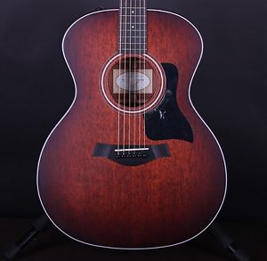 2015 Taylor 324e Shaded Edgeburst Mahogany Sapele Grand Auditorium Guitar #5010