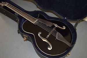 Peerless Martin Taylor Maestro 2017 black, carved woods, ebony, KA pup w/case