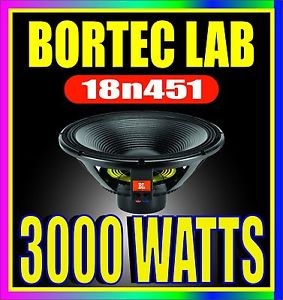 BL 18N451 18' 8 ohm 3000W NEODYMIUM SUBWOOFER LINE ARRAY DRIVER