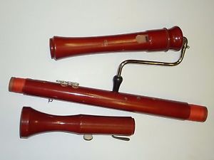 DULCET MADE IN GERMANY WOODEN BASS RECORDER