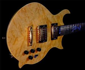 RICHARD LEVITCH HANDMADE GUITAR. Apprentice to SAM KOONTZ. EXTREMELY RARE. 1989