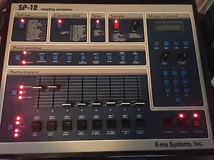 emu sp12 turbo os 2.4 forat serviced e-mu systems sampler percussion sp
