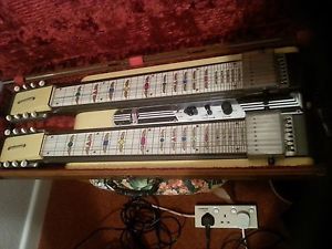 NATIONAL GRANDE-CONSUL  DOUBLE 8 STRING NON-PEDAL STEEL 1950 .