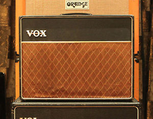 Vintage 1963 64 Vox AC10 Twin Thin Lip 2x10 Blues Valve Amplifier Combo w/ Pedal
