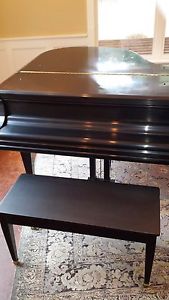 Mason & Hamlin model A totally rebuilt to new condition - satin ebony