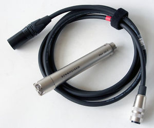 VERY RARE: Sennheiser MKH 110-2 microphone (1 Hz - 20.000 Hz) + adapter cable!!!