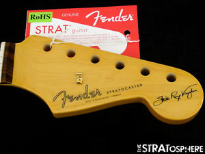USA Fender SRV Stevie Ray Vaughan Stratocaster NECK Guitar Pau Ferro 12" SALE!