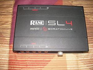 Rane SL4 Digital DSP Accelerator for Serato Dj and Scratch Live.