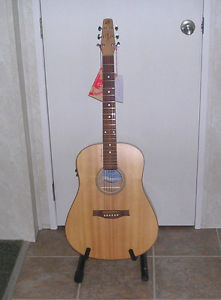 Seagull Natural Amber Trail Maple SG T35 Acoustic-Electric  w/ Factory Gigbag