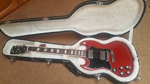 Left Handed 2010 Gibson SG Standard Electric Guitar - Heritage Cherry