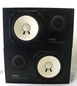 Yamaha NS-10M speakers studio monitors matched pair no reserve