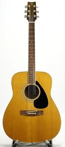 YAMAHA FG-300J Vintage 70's MIJ Rare Black Label W/ Gig bag FREE SHIPPING!