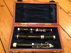 Flute: Irish, Scottish, Wooden, George Ormiston (5 keyed short foot in D)