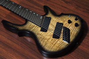 Halo Custom Guitars Seraphim 8 String Multi-Scale Fanned Fret EMG 909X