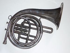 Antique Distin & Co London Mellophone horn