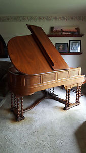1914 Baldwin Parlor Grand Jacobean Case