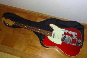 Very Rare! Fender Japan TLB62 Telecaster Guitar Bigsby Red Made in Japan 2006-08