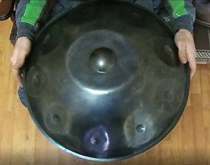 HANDPAN DRUM E minor KURD 10 notes + Free bag + Free shipping by Air MAIL