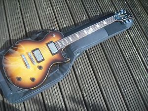 Fret King Eclat,Tobacco Sunburst-Shell Binding! New in Gig Bag