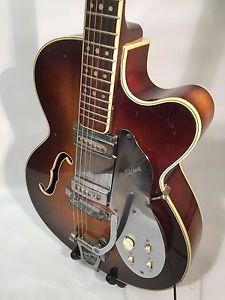 1960 Hofner President. Original, Rare Bigsby Trem & Hofner twin Pickup assembly