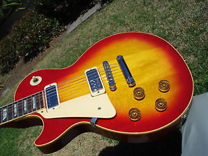 1981 Gibson Les Paul Deluxe Cherry Sunburst Kalamazoo Vintage Lefty Left Handed
