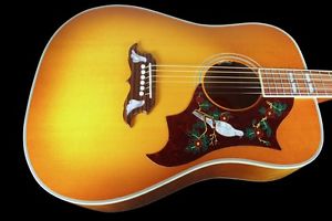 2017 GIBSON DOVE QUILT CUSTOM SHOP w QUILTED MAPLE BACK & SIDES LIMITED EDITION