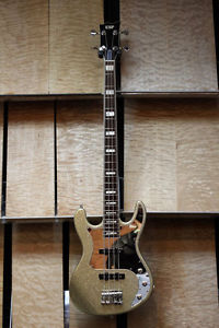 ESP Lynn Silver Sperkle E-Bass