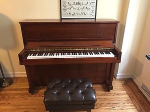 Steinway upright piano