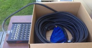 Rapco 32 Channel 150' Snake, Multipin, Neutrik, Pig Bag, Works Great!!