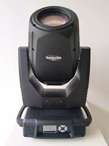 2unit 17R 350w Spot/Beam Zoom Moving Head light w/LAMPS & FLIGHT CASE