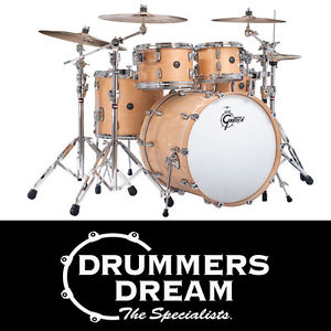 Gretsch Renown 5 Piece Maple Drum Kit w/ Hardware Gloss Natural Finish RRP $4299