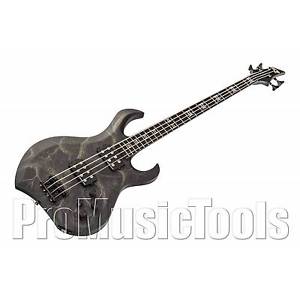 ESP Custom Shop Marcelo Dias Bass - stone texture * Endorser one-off! Soulfly
