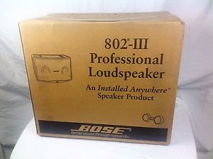 BOSE 802 SERIES III PANARAY   - PAIR (2)  NIB  -  SEALED CARTONS  FREE SHIPPING