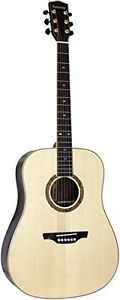 Ashbury GR52174 Ag-164 Dreadnought Chitarra, Naturale